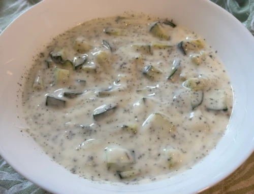 Cucumber and Yogurt Salad