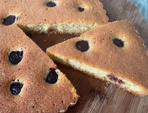 Easy Fresh Cherry Cake